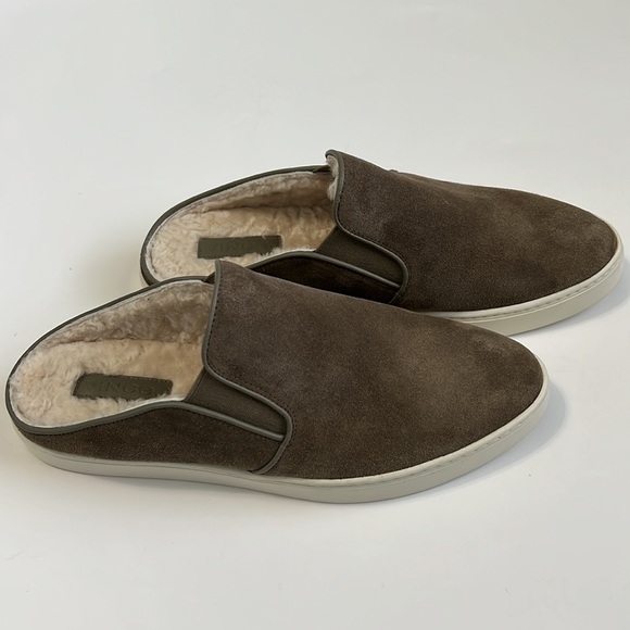 Vince Garvey 2 suede slide on mules - Picture 2 of 13